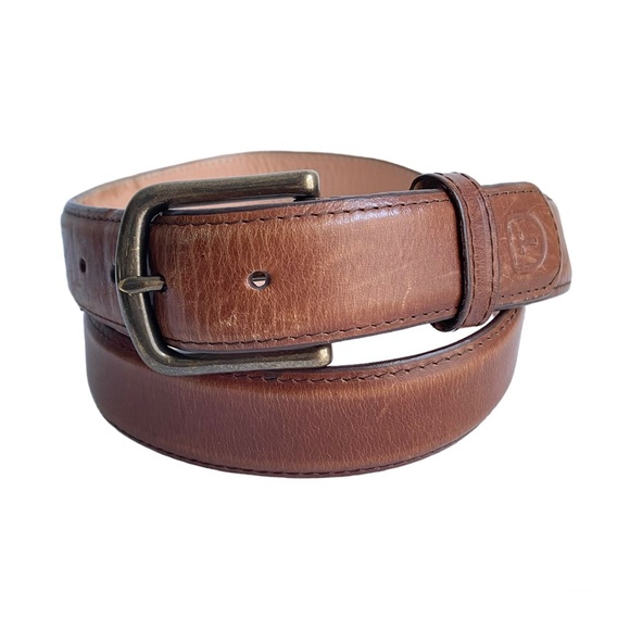 Tecovas Other - Tecovas Brown Leather Belt Handmade In Mexico Distressed Genuine Bovine Mens 42